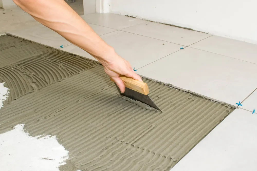 Pose de carrelage près de Frébuans